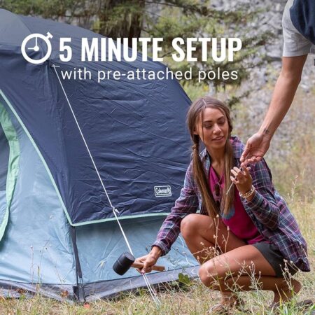 COLEMAN 4-Person Camping Tent - Skydome Tent