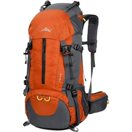ESUP Hiking Backpack, 50L Mountaineering Backpack with 45L+5L Rain Cover