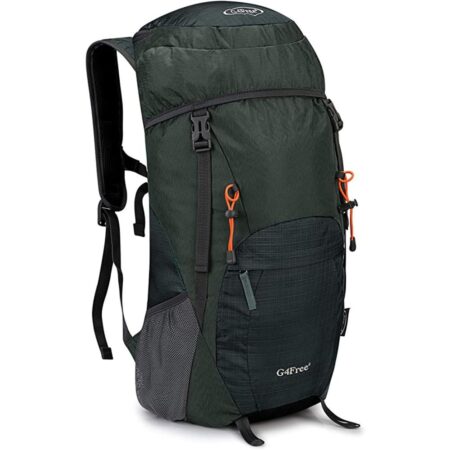 G4FREE Lightweight, Packable Hiking Backpack/Daypack 40L for Travel, Camping - Foldable.