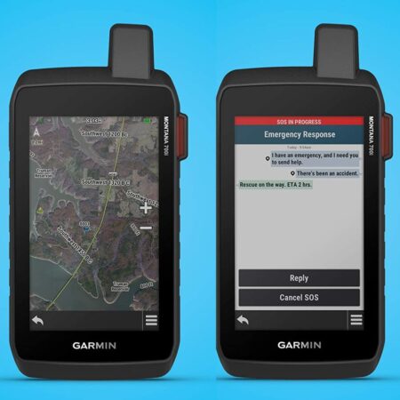 GARMIN Montana 700i, Rugged GPS Handheld w Built-In inReach Satellite Technology, Glove Friendly, 5" Touchscreen - Ideal for Camping, Hiking