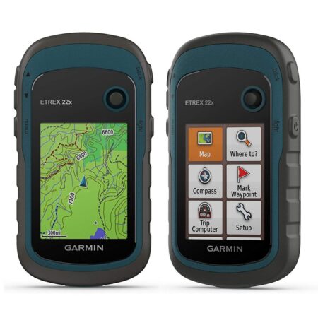 GARMIN eTrex 22x, Rugged Handheld GPS Navigator, Black/Navy