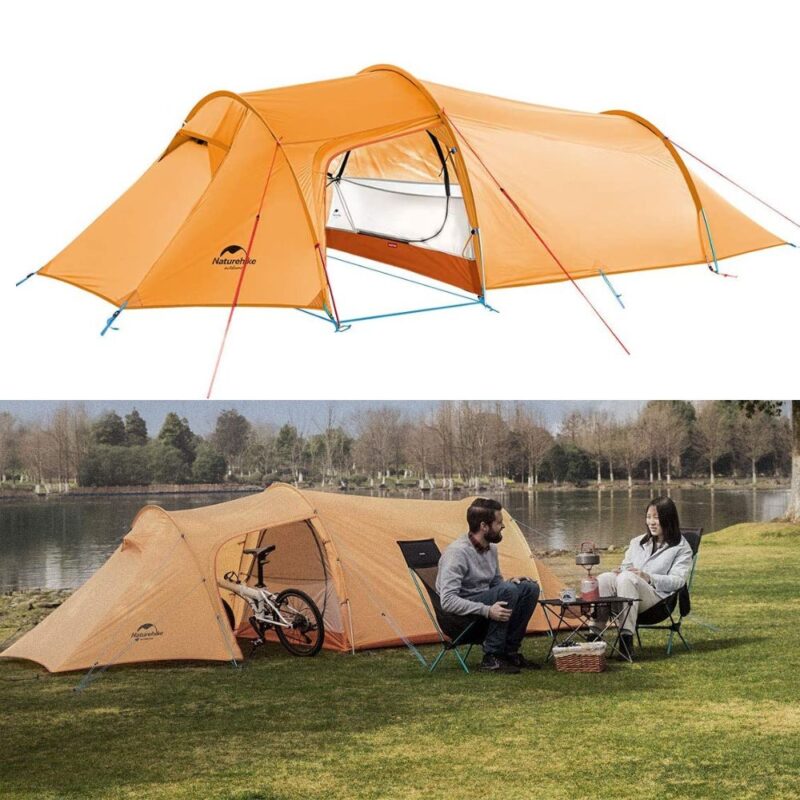 NATUREHIKE Opalus Lightweight Camping Tent, 4 Season Backpacking Tent.