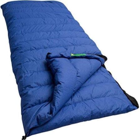 LOWLAND OUTDOOR Companion CC 2 Down Sleeping Bag, Blue, 220 x 80 cm
