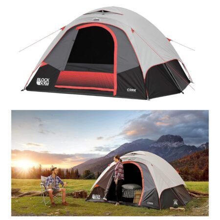 CORE 6-Person Tent w Block Out Technology
