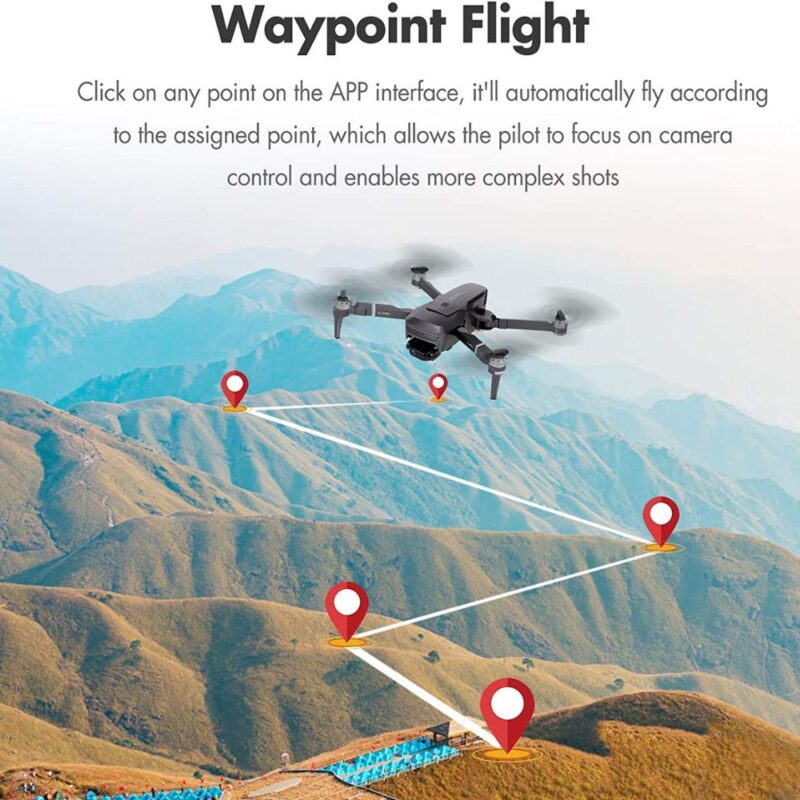 RADCLO Mini Drone w Camera 1080P HD FPV Foldable Drone w Carrying