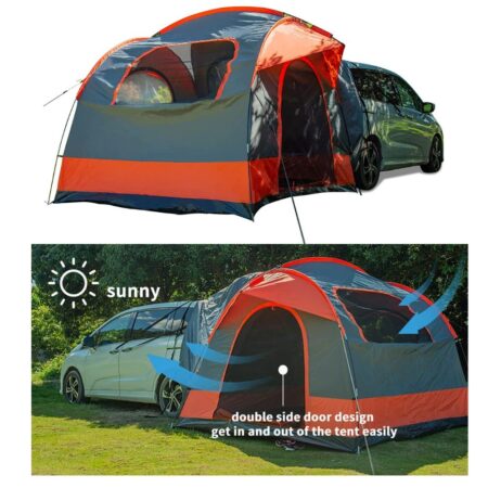 BAPAMA SUV Tent, SUV Tailgate Tent, 4-6-Person, Waterproof SUV Tents for Camping for Outdoor Travel