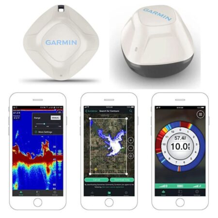 GARMIN Striker Cast, Castable Sonar, Pair w Mobile Device & Cast from Anywhere, Reel in to Locate & Display Fish on Smartphone or Tablet (010-02246-00)