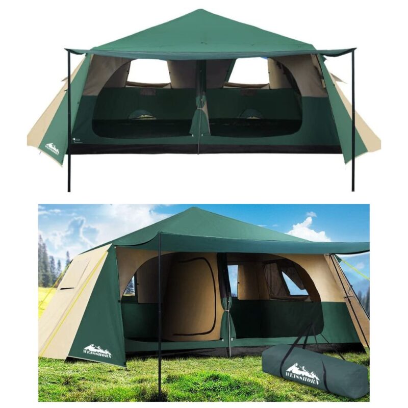 WEISSHORN Tents 4/5/8/12Person Camping, Dome Cabin, Family Group