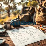 Camping checklist