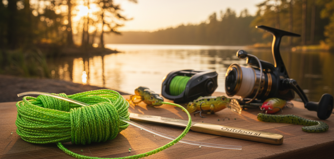 braided vs monofilament fishing line comparison