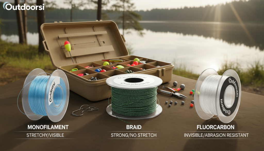 monofilament braid fluorocarbon comparison monofilament braid fluorocarbon comparison